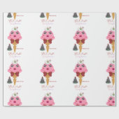 Mistletoe Wrapping paper ラッピングペーパー (フラット)