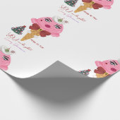 Mistletoe Wrapping paper ラッピングペーパー (角)