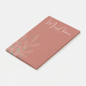 Mistletoe xmas trendy hand drawn design ポストイット (アングル)