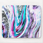 Misto de gradiente e chuviscado, ciano e pink マウスパッド (正面)