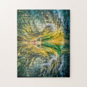 Mistress Beneath the World Tree Enchanted Fantasy ジグソーパズル (縦)