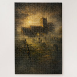 Misty English Church Turner Style Jigsaw Puzzle ジグソーパズル