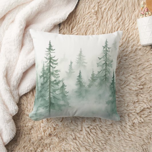Misty Forest  クッション (ブランケット)