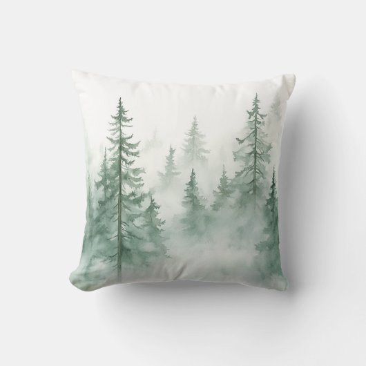 Misty Forest  クッション (正面)