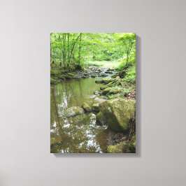 Misty Forest Canvas Wall Art | Serene Nature キャンバスプリント