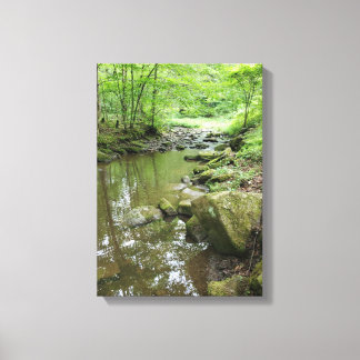 Misty Forest Canvas Wall Art | Serene Nature キャンバスプリント