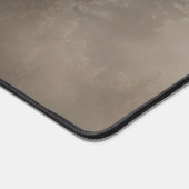 Misty forest, dark nature theme デスクマット (コーナー)