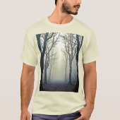 Misty Forest Path: Eerie Beauty Tシャツ (正面)