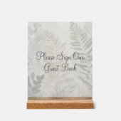 Misty Forest Wedding Acrylic Sign アクリルサイン (正面)