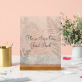 Misty Forest Wedding Acrylic Sign アクリルサイン (ウェディング)