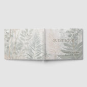 Misty Forest Wedding Guest Book ゲストブック (全面)
