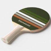 Misty Grove Across Striping with Name 卓球ラケット (正面アングル)