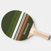 Misty Grove Across Striping with Name 卓球ラケット (横)