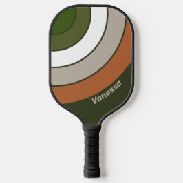 Misty Grove Circle Stripe with Name ピックルボールラケット