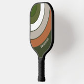 Misty Grove Circle Stripe with Name ピックルボールラケット (左)