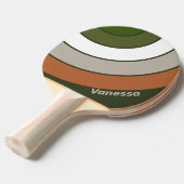 Misty Grove Circle Stripe with Name 卓球ラケット (正面アングル)