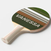 Misty Grove Horizon Striping with Name 卓球ラケット (正面アングル)