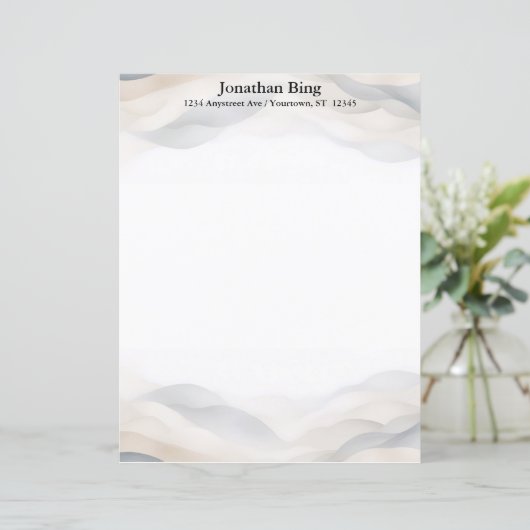 Misty Hills Stationery Paper (スタンド正面)