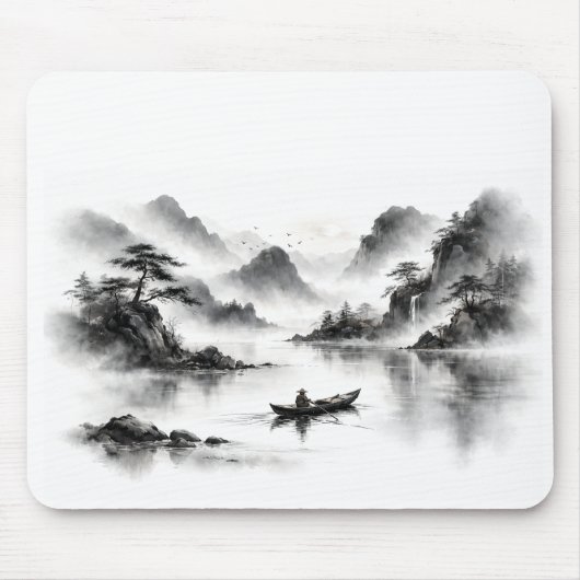 Misty Lake Mousepad マウスパッド (正面)