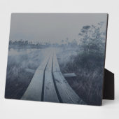 Misty landscape フォトプラーク (側面)