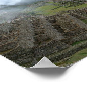 "Misty Machu Picchu" 14x10.5 poster ポスター (角)