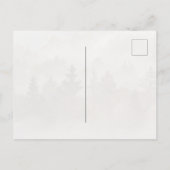 Misty morning at the valley ポストカード (裏面)