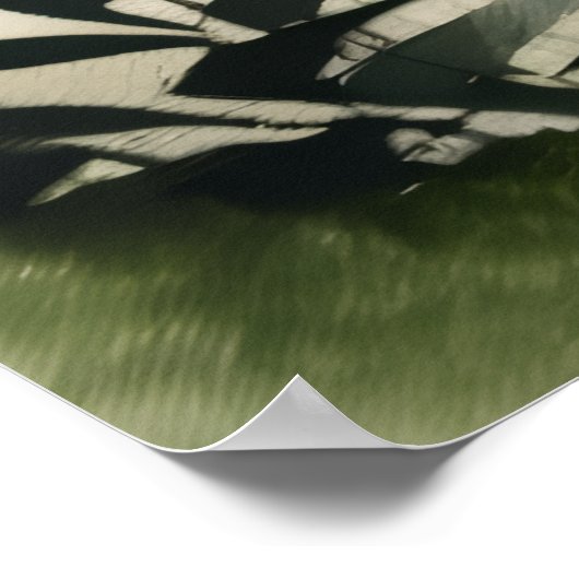 Misty Morning In The Mountains ポスター (角)