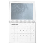 Misty Mountains 2026 Wall Calendar | Nature Fog  カレンダー (2月 2027)