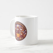 MISTY NEKONOMICA Halloween Samurai Cat Anime Mug コーヒーマグカップ (正面左)