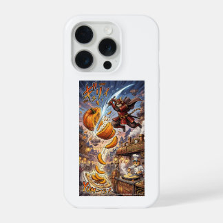 MISTY NEKONOMICA Samurai Cat Pumpkin Slice Anime i iPhone 15 Proケース