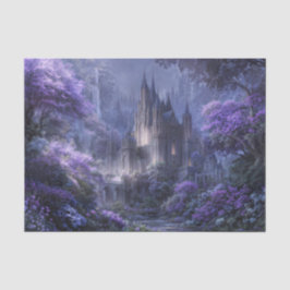 Misty Purple Gothic Forest Citadel 薄葉紙