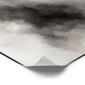 Misty Retro Portrait of Elegance ポスター (角)