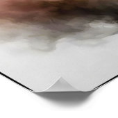 Misty Retro Portrait of Elegance ポスター (角)