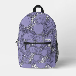 Misty Shamrocks Backpack – Trendy & Artistic プリントバックパック