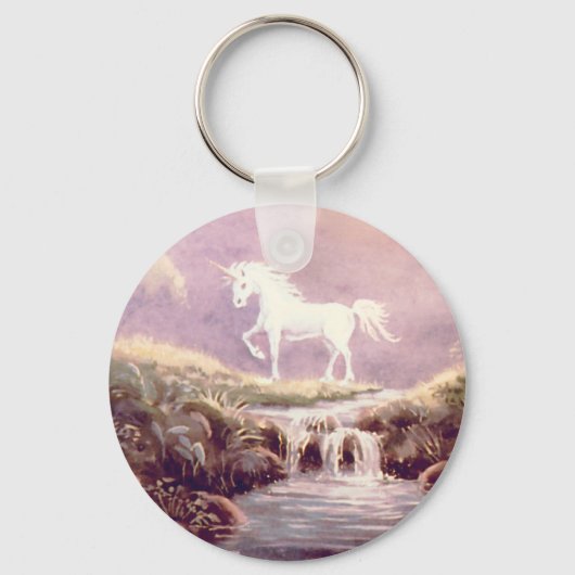MISTY UNICORN by SHARON SHARPE キーホルダー (正面)