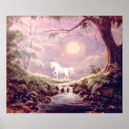MISTY UNICORN by SHARON SHARPE ポスター (正面)
