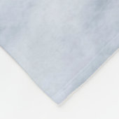 Misty Winter Forest Path Winter Landscape フリースブランケット (角)