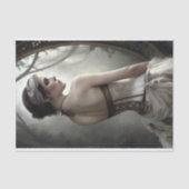 Misty Woodland Corset Girl Decoupage 薄葉紙 (正面)