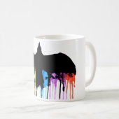 Mit dem Regenbogen コーヒーマグカップ (正面右)