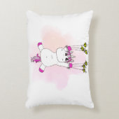 Mit dir flieg ich überall hin  アクセントクッション (正面(垂直))