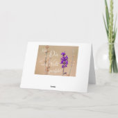 Mit Dir ist meine Welt perfekt! カード (裏面)