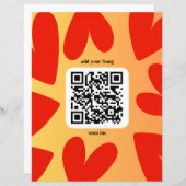 Mit individuellen persönlichen Song per QR-Code (正面/裏面)