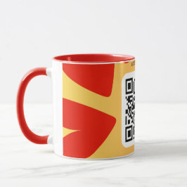 Mit individuellen persönlichen Song per QR-Code マグカップ