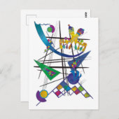 Mit Liebe zu Kandinsky ポストカード (正面/裏面)
