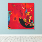 Mit und Gegen, 1929年Wassily Kandinsky著 キャンバスプリント (インサイチュ (ウッドフロア))