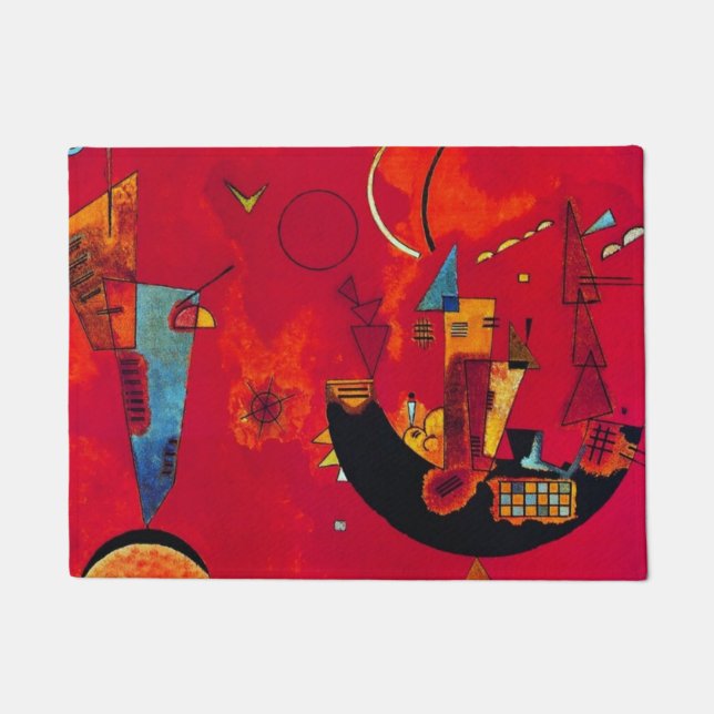 Mit und Gegen, 1929年Wassily Kandinsky著 ドアマット (正面)