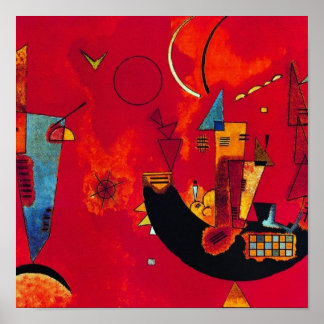 Mit und Gegen, 1929年Wassily Kandinsky著 ポスター