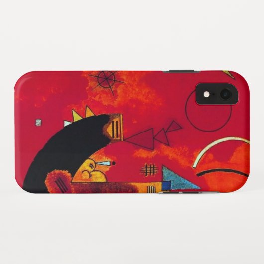 Mit und Gegen, 1929 by Wassily Kandinsky Case-Mate iPhoneケース (裏面(横))