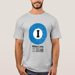 MITA SUBWAY LINE 三田線 Tシャツ
