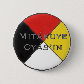 Mitakuye Oyasin Lakotaのすべての私の関係Pin 缶バッジ
